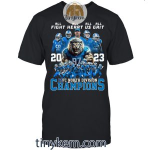 Detroit Lions NFC North Champions 2023 Shirt2B2 DcDw5
