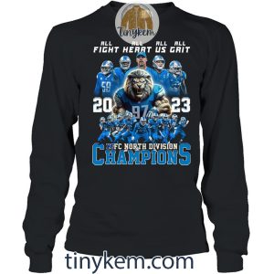 Detroit Lions NFC North Champions 2023 Shirt2B5 IIQ9o