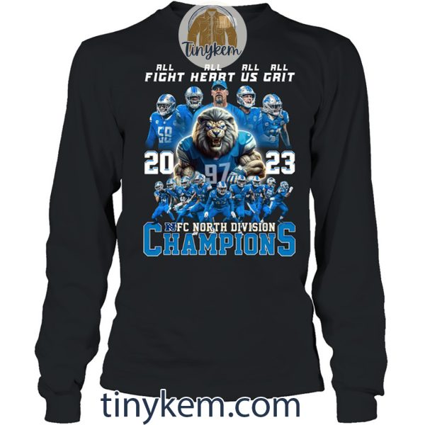 Detroit Lions NFC North Champions 2023 Shirt