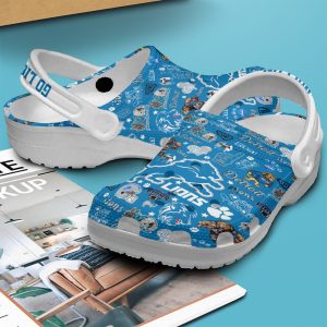 Detroit Lions Unisex Clogs Crocs Icons Bundle Design2B8 2PThp