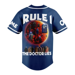 Doctor Who Customized Baseball Jersey2B3 Quexm