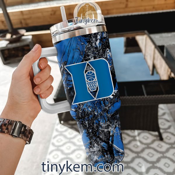 Duke Blue Devils Realtree Hunting 40oz Tumbler