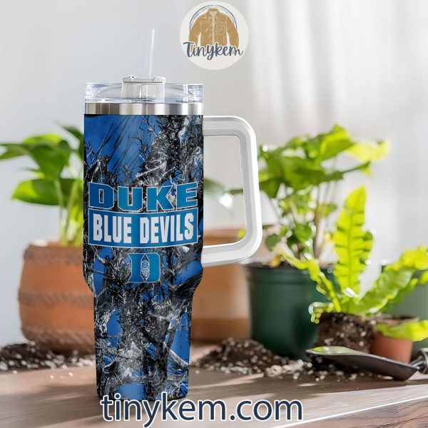 Duke Blue Devils Realtree Hunting 40oz Tumbler