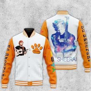 Ed Sheeran Customized Baseball Jacket2B2 zm8ML