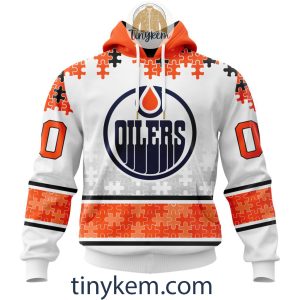Edmonton Oilers Shamrocks Customized Hoodie, Tshirt: Gift for St Patrick’s Day