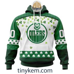 Edmonton Oilers With Dia De Los Muertos Design On Custom Hoodie, Tshirt