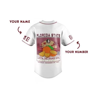 FS Seminoles Orange Bowl 2024 Customized Baseball Jersey2B3 7htDt