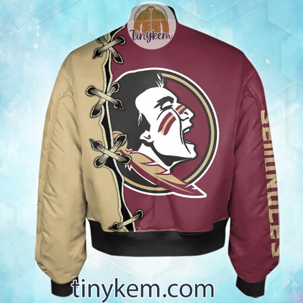 Florida State Seminoles Custom Name Bomber Jacket