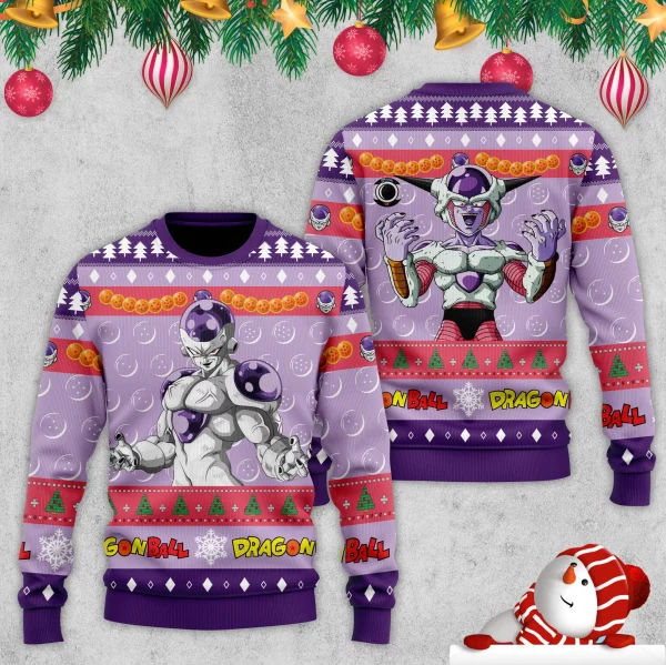 Frieza Dragon Ball Ugly Christmas Sweater