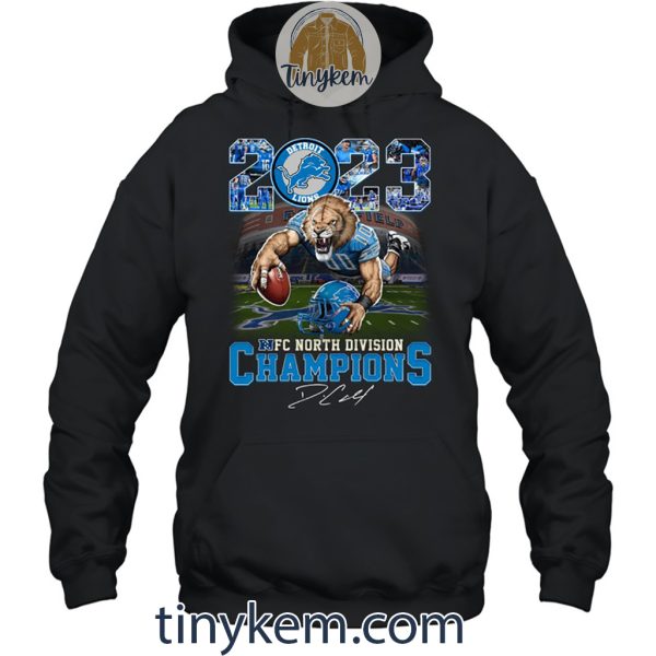 Go Lions NFC Champions 2023 Shirt With Two Sides Printed