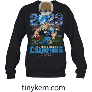 Go Lions NFC Champions 2023 Shirt With Two Sides Printed2B6 XABW2