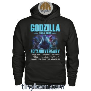 Godzilla 70th Anniversary 1954-2024 Shirt