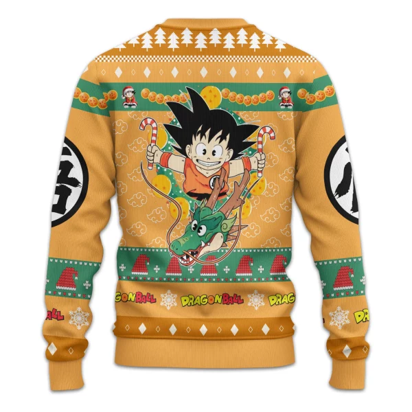 Goku Santa Christmas Ugly Sweater