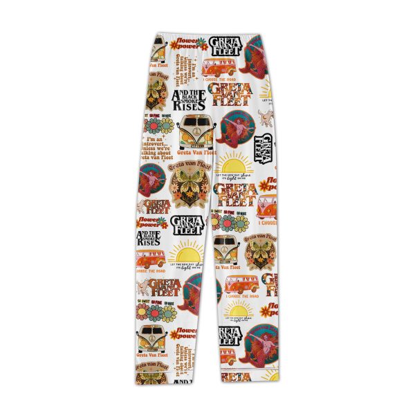 Greta Van Fleet Hippie Pajamas Set