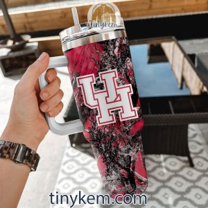 Houston Cougars Realtree Hunting 40oz Tumbler