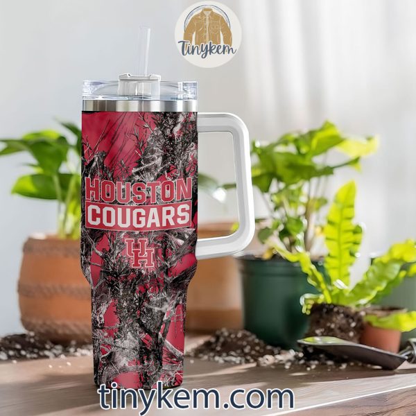 Houston Cougars Realtree Hunting 40oz Tumbler