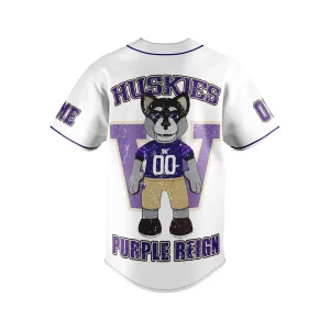 Huskies Sugar Bowl 2024 Customized Baseball Jersey Purple Reign2B3 cDr1m