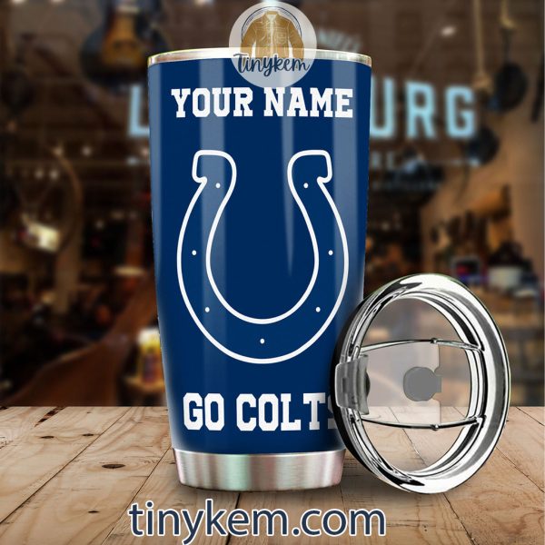 Indianapolis Colts Nutrition Facts Customized 20Oz Tumbler