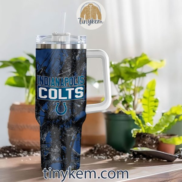 Indianapolis Colts Realtree Hunting 40oz Tumbler