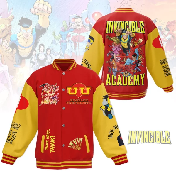 Invincible Acadamy Comic Baseball Jacket