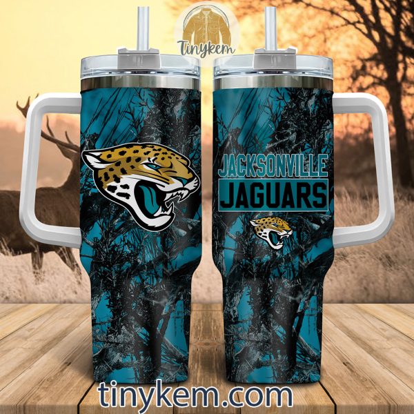 Jacksonville Jaguars Realtree Hunting 40oz Tumbler