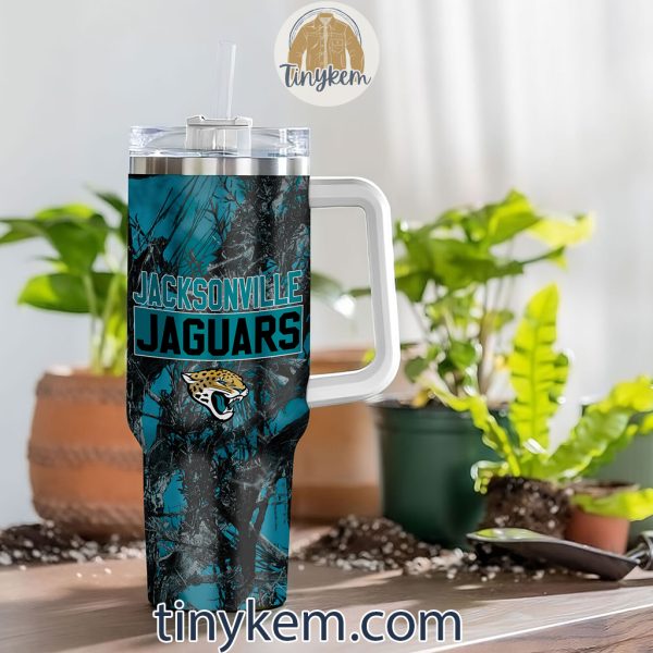 Jacksonville Jaguars Realtree Hunting 40oz Tumbler