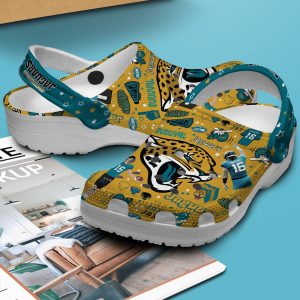 Jacksonville Jaguars Unisex Clogs Crocs Icons Bundle Design2B6 2Z10r