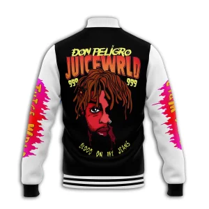 Juice WRLD Customized Baseball Jacket2B2 HQi4q