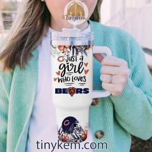 Just A Girl Who Loves Chicago Bears Customized 40 Oz Tumbler2B5 nPQp3