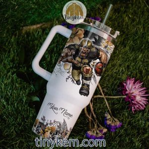 Just A Girl Who Loves New Orleans Saints Customized 40 Oz Tumbler2B6 yyfZX