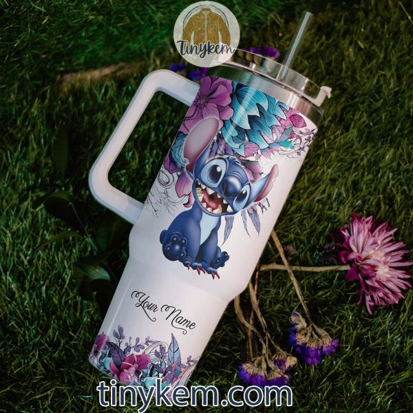 Just A Girl Who Loves Stitch Customized 40oz Tumbler