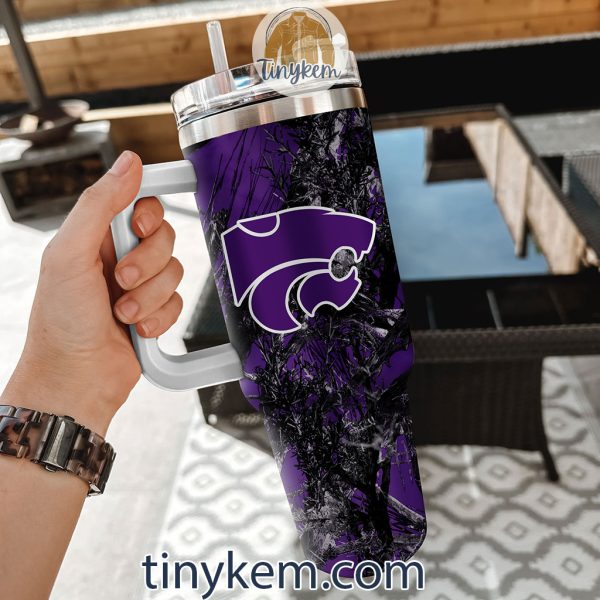 Kansas State Wildcats Realtree Hunting 40oz Tumbler