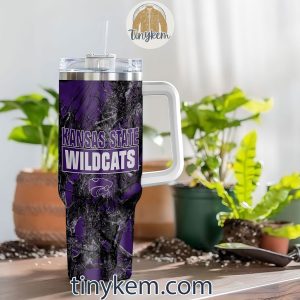 Kansas State Wildcats Realtree Hunting 40oz Tumbler2B4 xJeH3