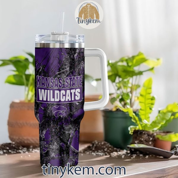 Kansas State Wildcats Realtree Hunting 40oz Tumbler