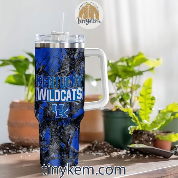 Kentucky Wildcats Realtree Hunting 40oz Tumbler