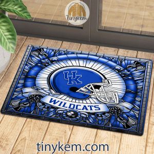 Kentucky Wildcats Stained Glass Design Doormat2B3 3eYLv