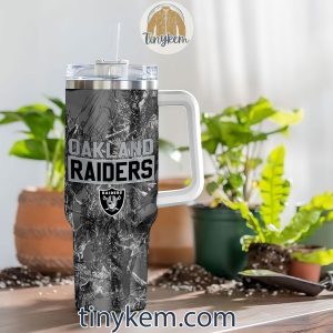 Las Vegas Raiders Realtree Hunting 40oz Tumbler2B4 Xco1q