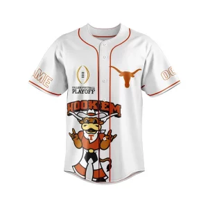 Longhorns Sugar Bowl 2024 Customized Baseball Jersey