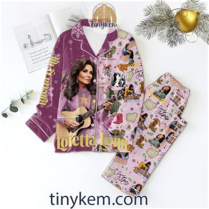 Loretta Lynn Icons Bundle Purple Pajamas Set