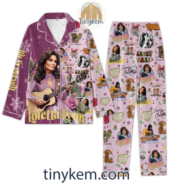 Loretta Lynn Icons Bundle Purple Pajamas Set