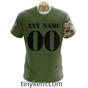 Los Angeles Angels Skull Camo Customized Hoodie Tshirt Gift For Veteran Day2B7 rKflx