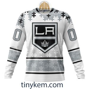 Los Angeles Kings Autism Awareness Customized Hoodie Tshirt Sweatshirt2B4 69Srf
