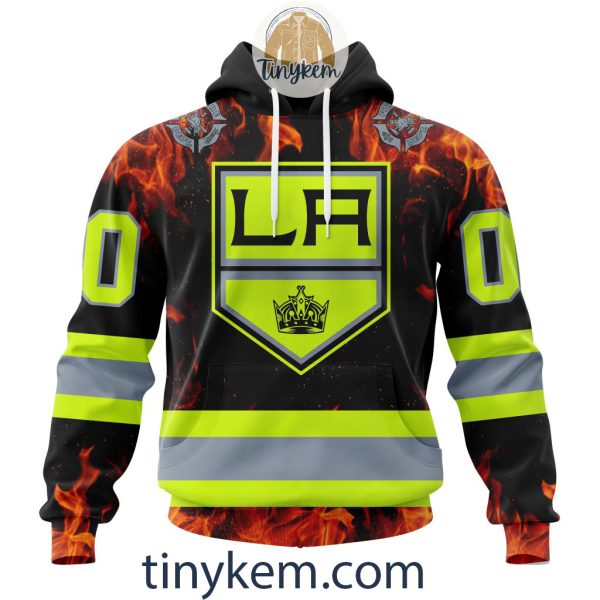 Los Angeles Kings Firefighters Customized Hoodie, Tshirt, Sweatshirt