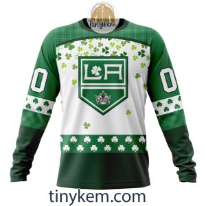 Los Angeles Kings Hoodie Tshirt With Personalized Design For St Patrick Day2B4 9YUZo