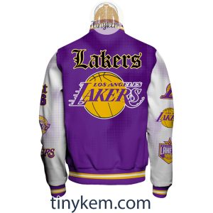 Los Angeles Lakers Baseball Jacket2B3 VzmQI