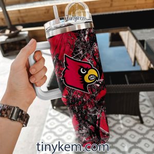 Louisville Cardinals Realtree Hunting 40oz Tumbler2B2 TJmOH