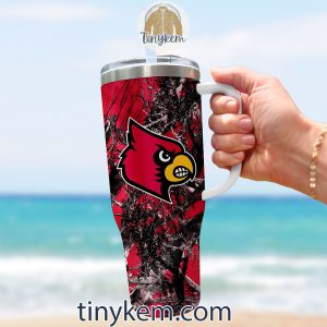 Louisville Cardinals Realtree Hunting 40oz Tumbler2B3 WwcSK