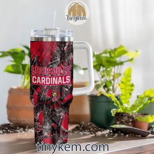 Louisville Cardinals Realtree Hunting 40oz Tumbler2B4 4S0MD