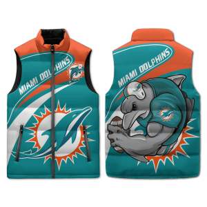 Miami Dolphins AFC Champions 2023 Baseball Jacket