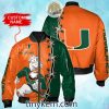 Miami Hurricanes Custom Name Bomber Jacket